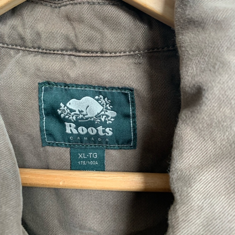 Roots Mens Campfire Jacket XL Mens / Brown -Green Colour - Picture 2 of 6